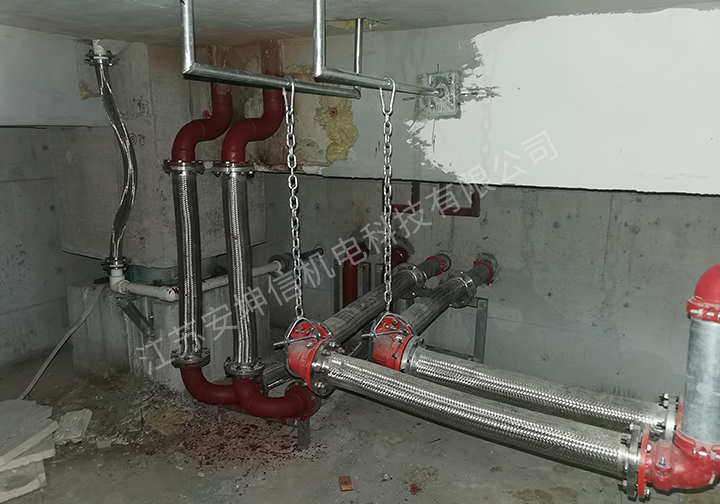 建筑隔震柔性管道